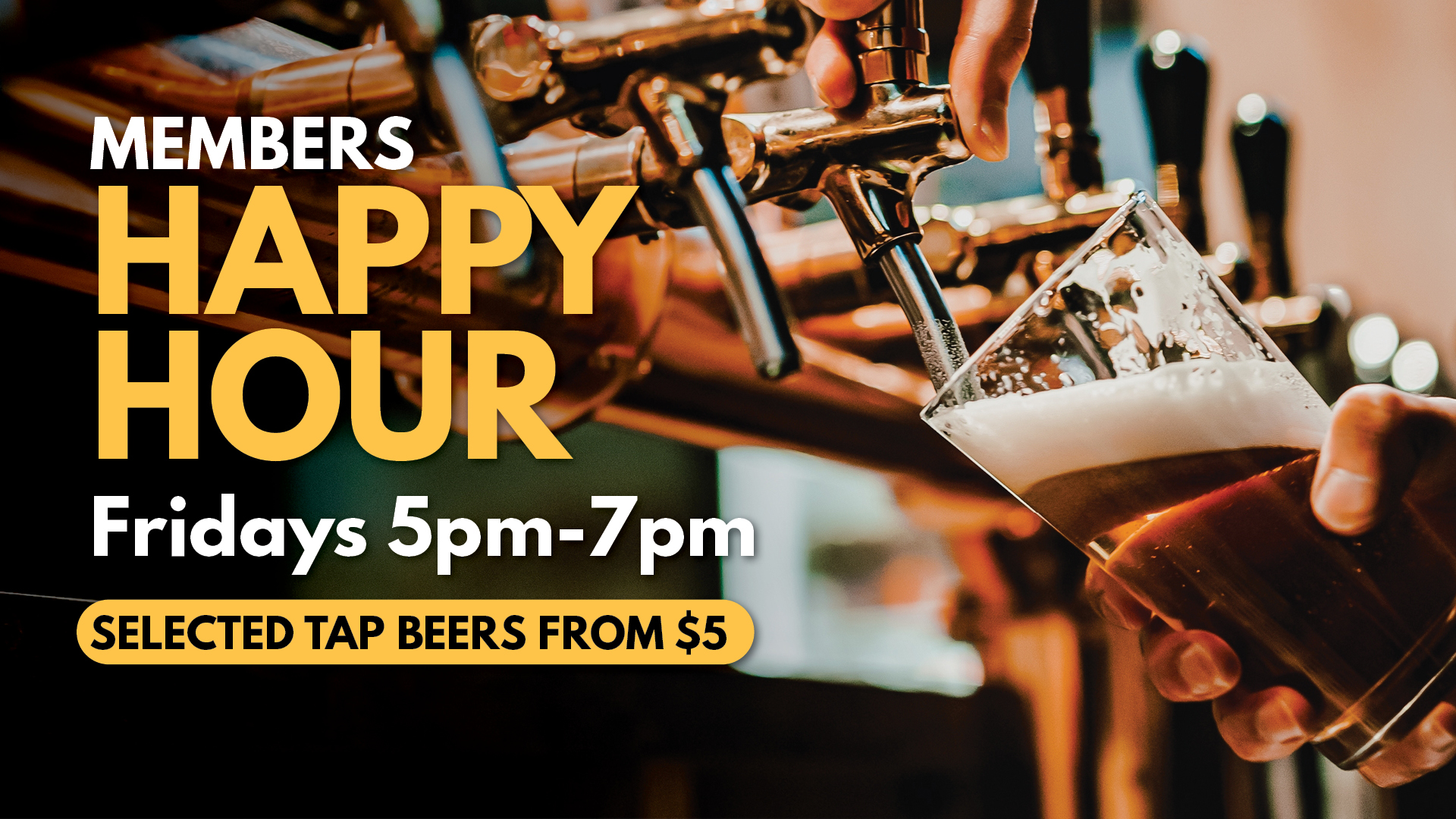 Members Happy Hours